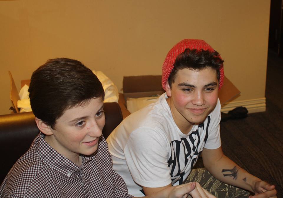 Trevor Moran and Sam Pottorff at Reality Dance Fall Fan Fest 2013 at Sheraton, Philadelphia PA