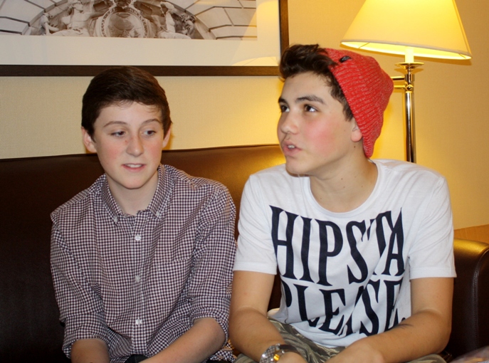 Trevor Moran and Sam Pottorff at Reality Dance Fall Fan Fest 2013 at Sheraton, Philadelphia PA