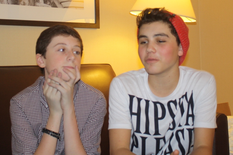 Trevor Moran and Sam Pottorff at Reality Dance Fall Fan Fest 2013 at Sheraton, Philadelphia PA