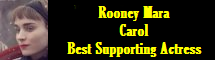 2016 Oscar Nominee - Rooney Mara - Best Supporting Actress - Carol