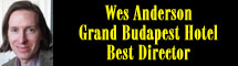 2015 Oscar Nominee - Wes Anderson - Best Director - The Grand Budapest Hotel