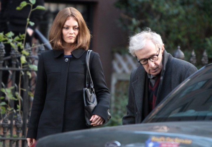 Vanessa Paradis and Woody Allen star in "Fading Gigolo."