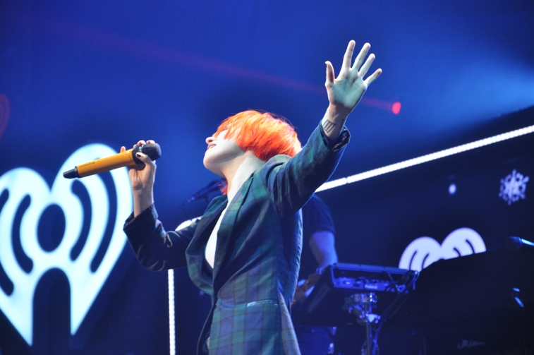 Paramore - Q102 Jingle Ball 2013   The Wells Fargo Center - Philadelphia, PA - December 4, 2013 - photo by Jackie Speiss  2013