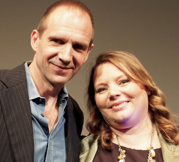 Ralph Fiennes and Joanna Scanlan at the New York Film Festival 2013 screening of 'The Invisible Woman.'