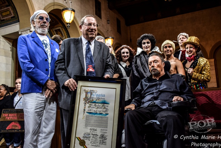 The Los Angeles celebration of the 40th Anniversary of The Rocky Horror Picture Show. Photo by Cynthia Marie H.