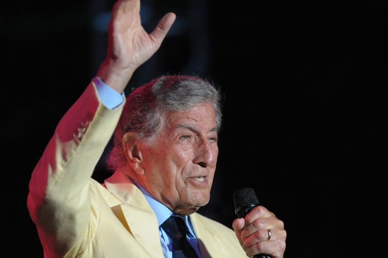 Tony Bennett - Longwood Gardens - Kennett Square, PA - August 27, 2013 - photo by Jim Rinaldi  2013