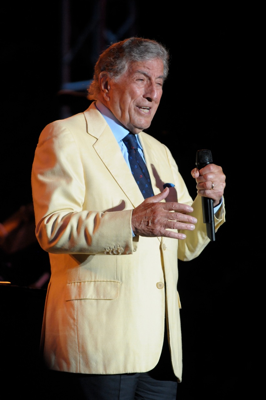 Tony Bennett - Longwood Gardens - Kennett Square, PA - August 27, 2013 - photo by Jim Rinaldi  2013