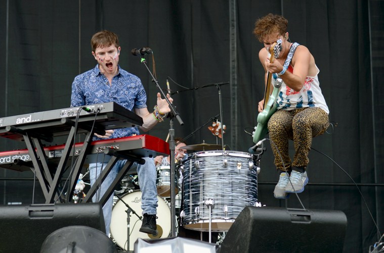 Walk the Moon - Budweiser Made In America Fest (Day One) - Benjamin Franklin Parkway - Philadelphia, PA - August 31, 2013 - photo by Getty Images  2013. Courtesy of MSO.