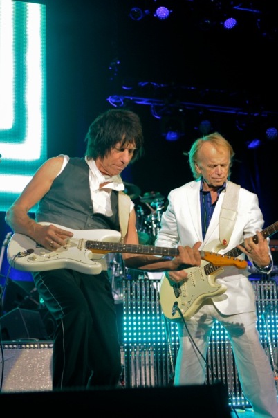 Jeff Beck and Al Jardine - Tower Theater - Philadelphia, PA - October 13, 2013 - photo by Jim Rinaldi  2013