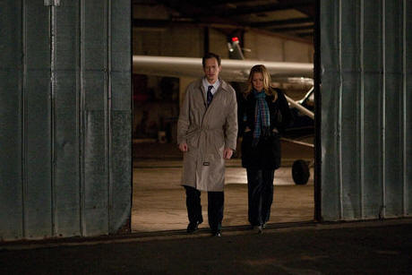 IN PLAIN SIGHT -- "Love in the Time of Colorado"-- Pictured: (l-r) John Asher as Jimmy Hart, Mary McCormack as Mary Shannon -- Photo by: Cathy Kanavy/USA Network 