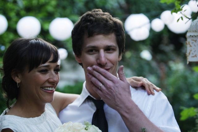 Rashida Jones and Andy Samberg star in CELESTE AND JESSE FOREVER.