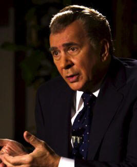 Frank Langella as Richard Nixon in 'Frost/Nixon.'