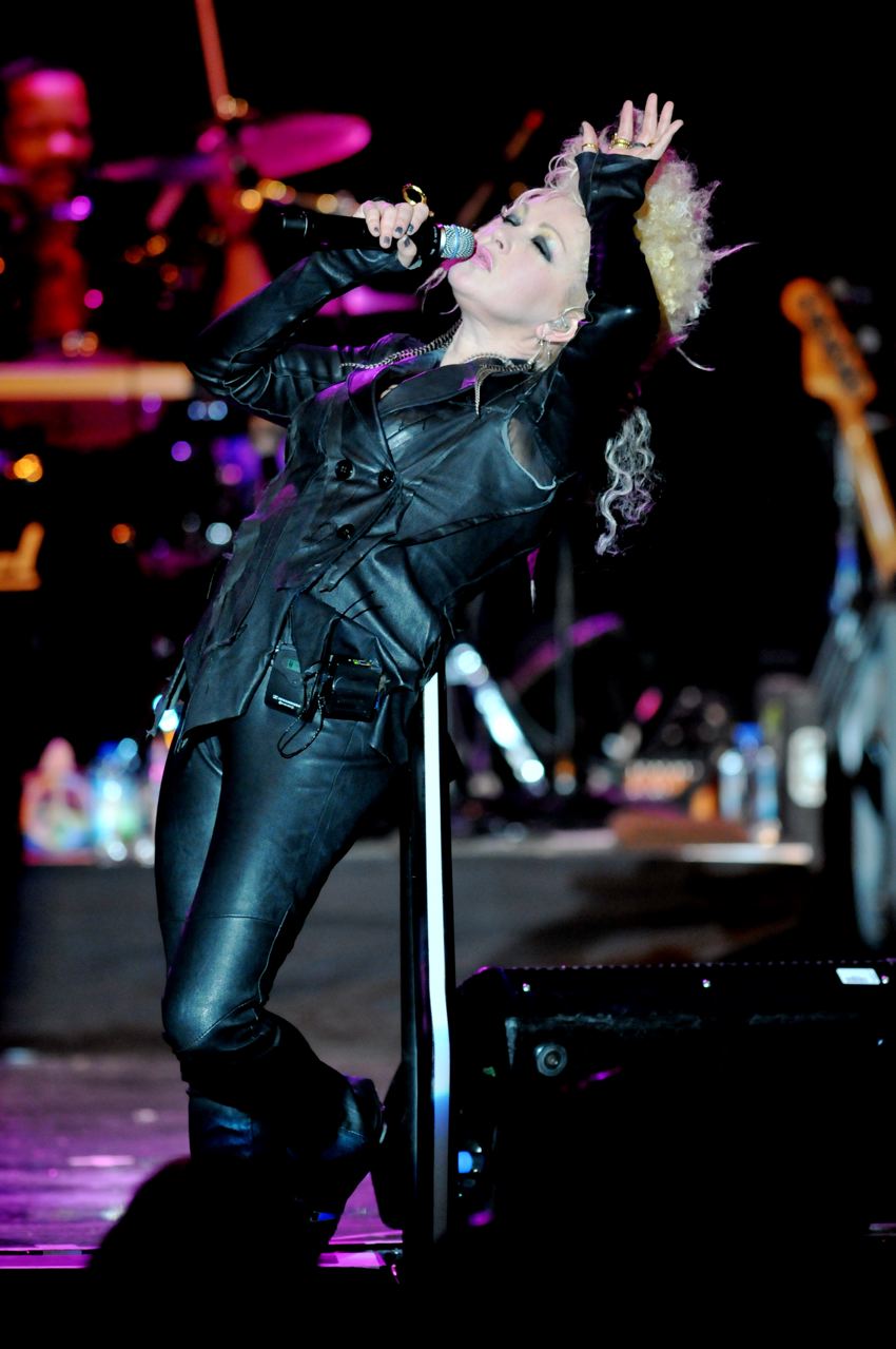 Cyndi Lauper - Keswick Theatre - Glenside, PA - October 21, 2011 - photo by Jim Rinaldi  2011