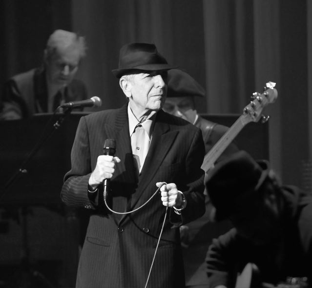 Leonard Cohen at the Academy of Music, Philadelphia, PA, May 12, 2009. Copyright 2009 Jim Rinaldi.