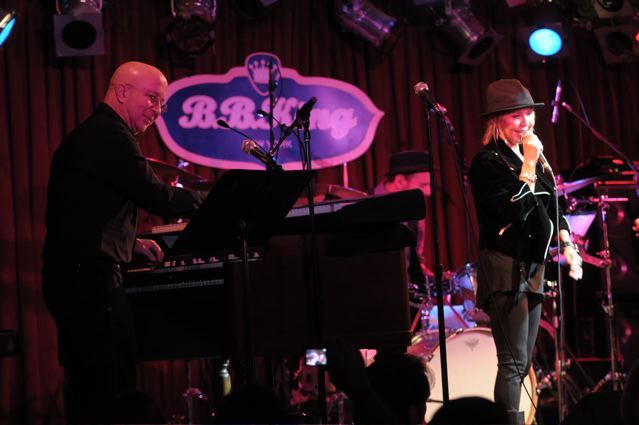 Paul Shaffer with Lulu - B.B. King's Blues Club and Grill - New York, NY - February 16, 2013 - photo by Jim Rinaldi  2013