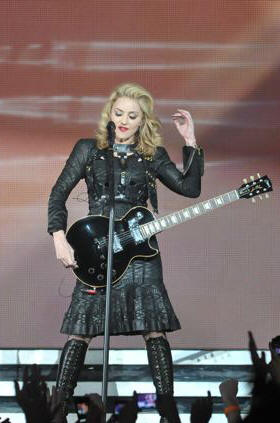 Madonna - Wells Fargo Center - Philadelphia, PA - August 28, 2012 - photo by Jim Rinaldi  2012