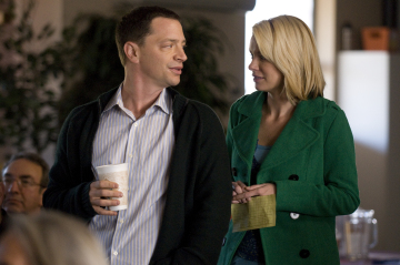 Joshua Malina and Nichole Hiltz in 'In Plain Sight.'