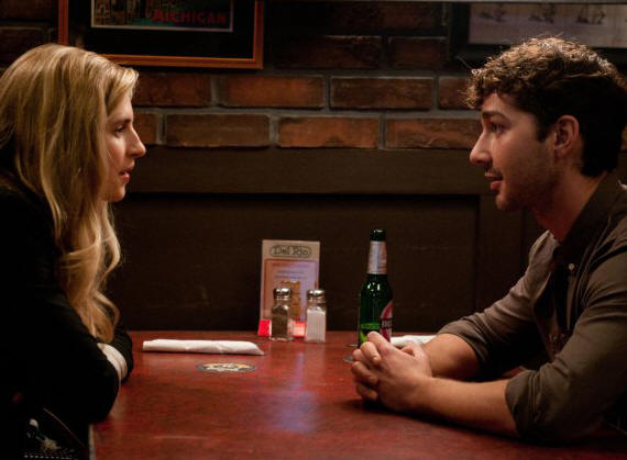 Brit Marling and Shia LaBeouf star in "The Company You Keep"