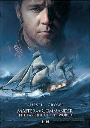 Master and Commander: The Far Side of the World movies in USA