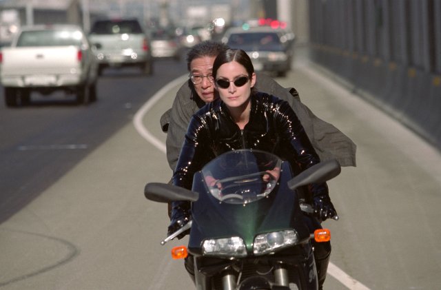 Carrie-Anne Moss in MATRIX RELOADED