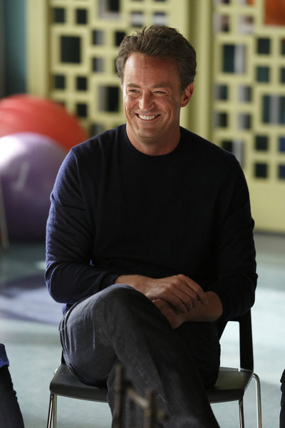 GO ON -- Episode 102 -- Pictured: Matthew Perry as Ryan King -- (Photo by: Justin Lubin/NBC)