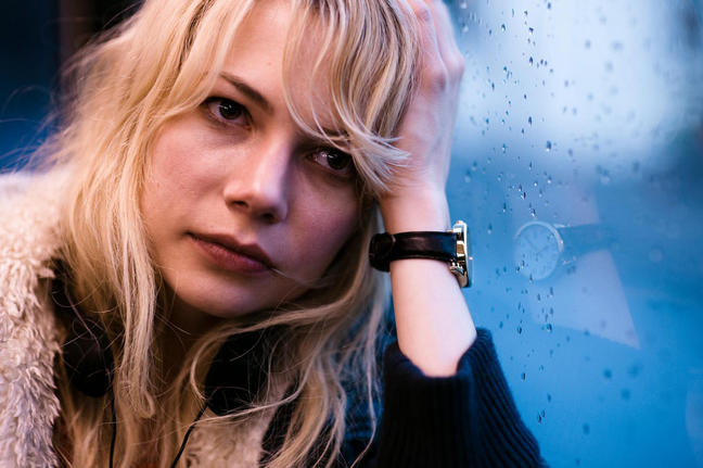 Michelle Williams stars in BLUE VALENTINE. 