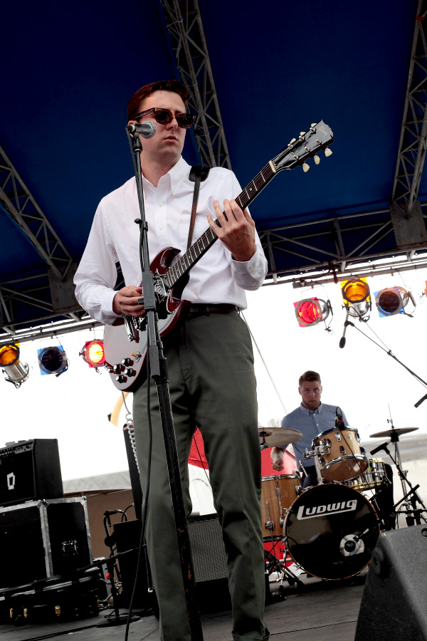 Nick Waterhouse - The 4Knots Music Festival - South Street Seaport - New York, NY - July 14, 2012 - photo by Mark Doyle  2012