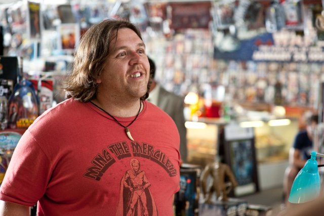 Nick Frost in the movie PAUL.