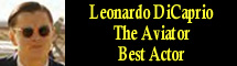 2005 Oscar Nominee - Leonardo DiCaprio - Best Actor - The Aviator