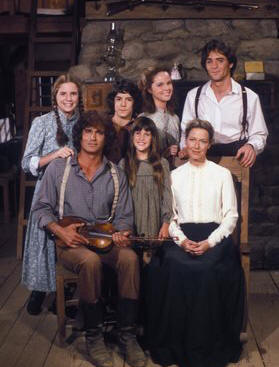 Little House on the Prairie - 1979 - (l to r) Melissa Gilbert, Michael Landon, Matthew Laborteaux, Lindsay Greenbush, Melissa Sue Anderson, Karen Grassle and Linwood Boomer