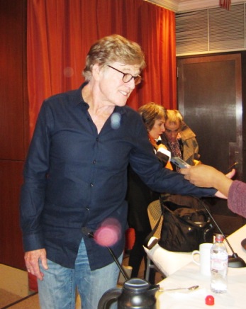 Robert Redford at the New York press conference for "The Company You Keep" - Le Parker Meridien Hotel, April 1, 2013