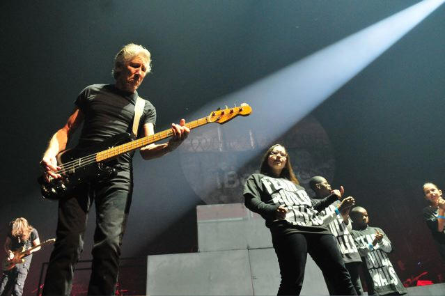 Roger Waters perforning 'The Wall' - Wells Fargo Center - Philadelphia, PA - November 8, 2010 - photos by Jim Rinaldi © 2010