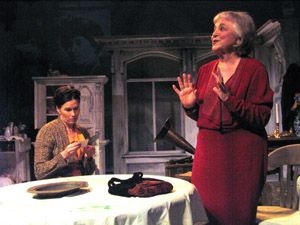 Sue Cremin and Rebecca Schull in 'On Naked Soil: Imagining Anna Akhmatova.'