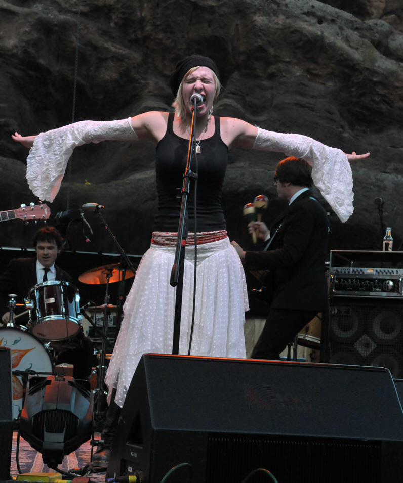 Sharon Little - Red Rocks Amphitheater - Morrison, CO - June 21, 2008 - photos by Jim Rinaldi  2008