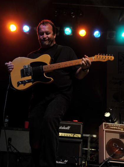 Jim Babjak of The Smithereens - Carteret Park - Carteret, NJ - September 4, 2010 - photo by Jim Rinaldi  2010