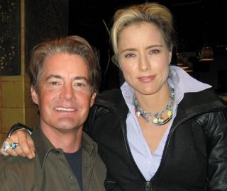 Kyle MacLachlan and Tea Leoni