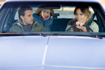 Nick Stahl, AnnaSophia Robb and Charlize Theron in Sleepwalking.