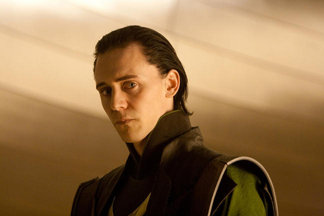 Tom Hiddleston in THOR.