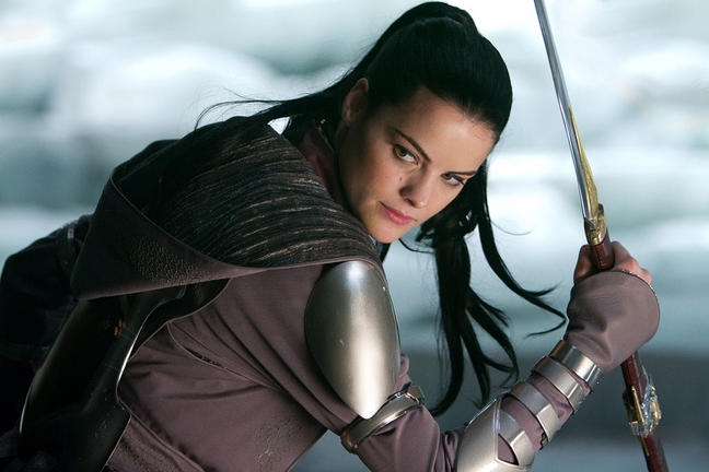 Jaimie Alexander in THOR.