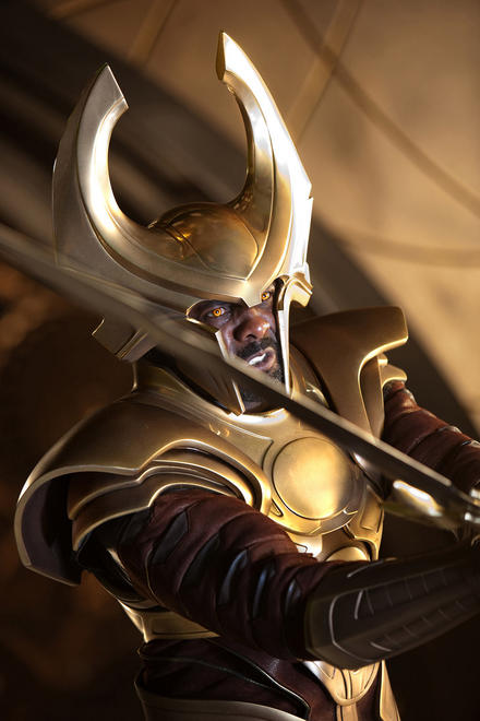 Idris Elba in THOR.