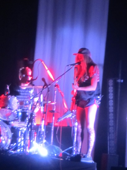 The Ting Tings - The Trocadero - Philadelphia, PA - April 13, 2012 - photo by Jay S. Jacobs  2012
