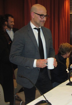 Stanley Tucci at the New York press conference for "The Company You Keep" - Le Parker Meridien Hotel, April 1, 2013