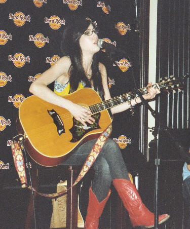 Kate Voegele Hard Rock Cafι Philadelphia, PA May 3, 2008 - photo by Jay S. Jacobs © 2008