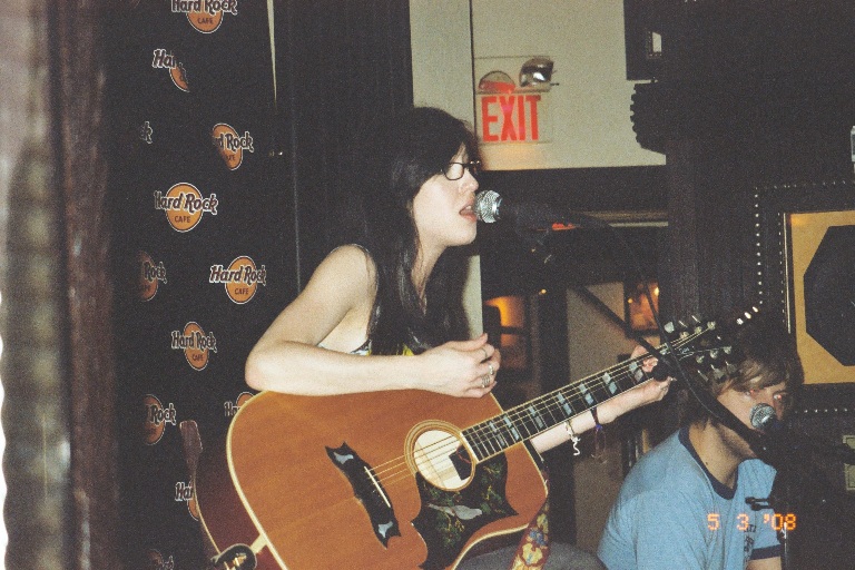 Kate Voegele  Hard Rock Caf  Philadelphia, PA  May 3, 2008 - photo by Jay S. Jacobs  2008